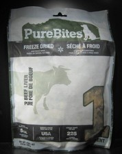 PureBites Freeze Dried Beef Liver Treats for Dog 8.8 oz 100 Pure Beef Liver