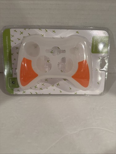 Xbox 360 Armor Controller Glove White/Orange - Picture 2 of 3
