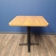 Used Wood Square Dining Table (Stock No. 858760)