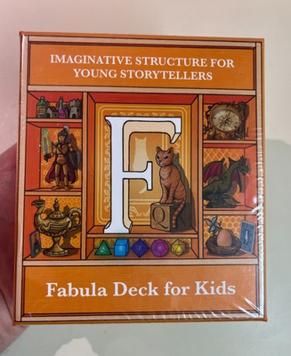 #ad Fabula Deck for Kids Book 34 Cards Die Educational Tool for Young Writers $44.44