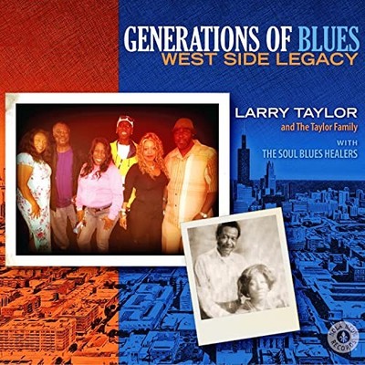 LARRY TAYLOR  THE T - GENERATION OF BLUES  WEST SIDE LEGACY - CD - J72z