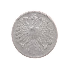 1952 Austrian 2 Groschen Shilling