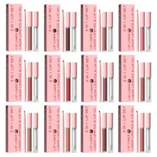 3 in 1 Womens Liquid Lipstick Set Lip Liner  Lip Gloss  Lip Oil Cosmetic
