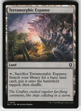 Terramorphic Expanse Commander: Bloomburrow 345 C NM MTG