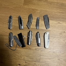Konvolut Taschenmesser Campingmesser Multitool 10 Stück SO57 Konvolut Taschenmesser Campingmesser Multitool 10 Stück SO57