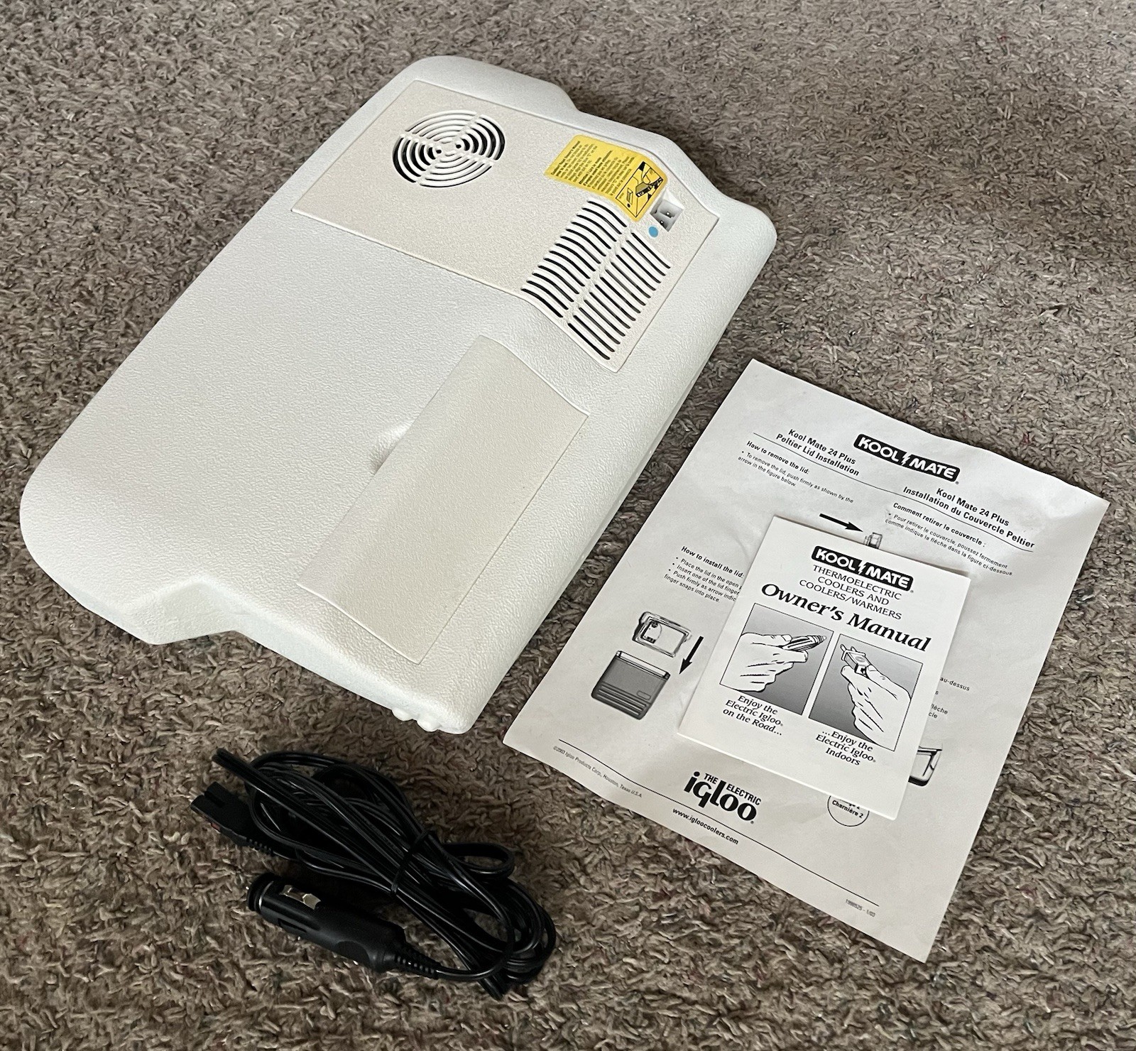 Replacement Lid + Cord Only - Read