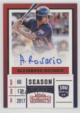 2017 Elite Extra Edition USA Baseball Gold 3/100 Alejandro Rosario Auto 2f4