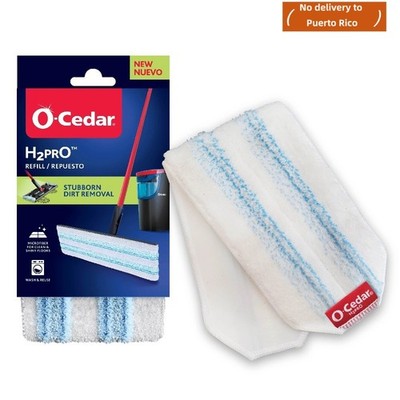new O-Cedar H2prO Microfiber Flat Mop Head Replacement Machine Washable