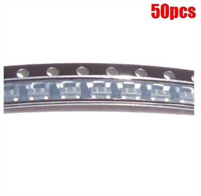 100 Pezzi Transistor MMBTA42 SOT-23, NPN 300V 0.5A, Pb-Free RoHS, Buona Qualità