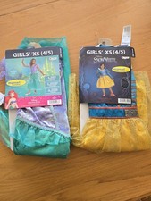 Disney Princess Dresses 4/5 Lot Of 2 Ariel Snow White NWT Costume Dress Up