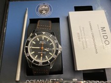 Mido Ocean Star Tribute Special Edition Diver Watch Black 2 Straps 3