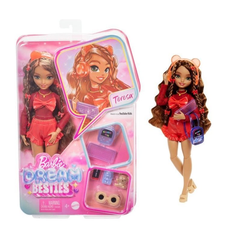 Barbie poupée Teresa Équipe de Rêve jouet enfant avec accessoires HYC23