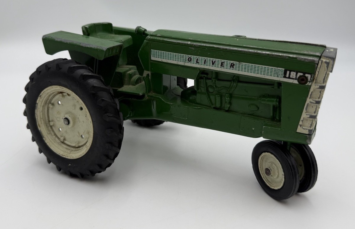 Vintage Ertl Oliver 1800 Diecast Toy Farm Tractor Checkerboard Needs  Repair