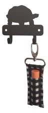 Mini Turtle Wall Key Hanger/ Organizer with 2 Hooks 3.5 inch -Made in USA