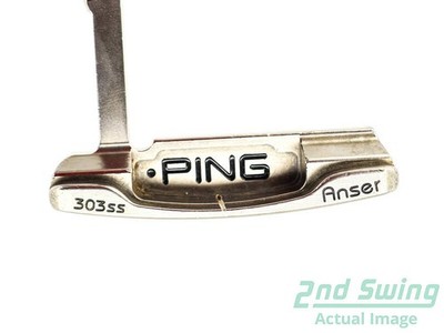 Ping Redwood Anser Putter Steel Right Black Dot 34.5in | eBay