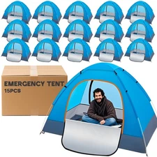 10 Pcs Camping Tents for Homeless Bulk Homeless Backpacking Supplies 2 Person...