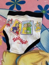 Vintage Boy's Briefs Underwear teletubbies Prints Size 2-3