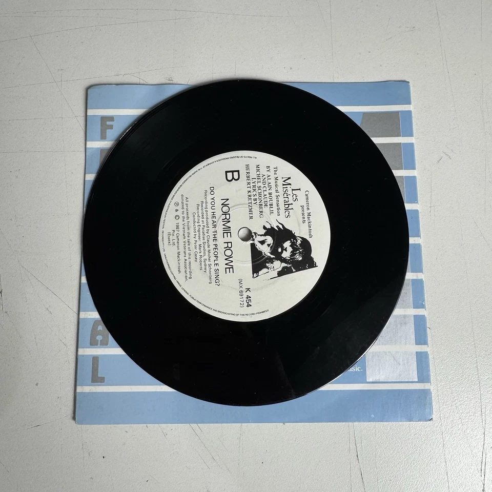 Normie Rowe Bring Him Home Vinyl Single 7" 45RPM Cameron Mackintosh K454 - Image 4 of 4