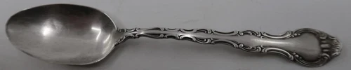 Antique 1897 Gorham Silver STRASBOURG Sterling Youth Spoon, 5 1/4"