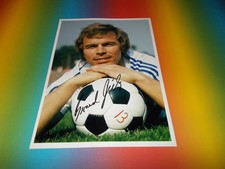 Bernard Dietz  DFB  MSV Duisburg  signed signiert Autogramm auf 20x28 Foto in p.