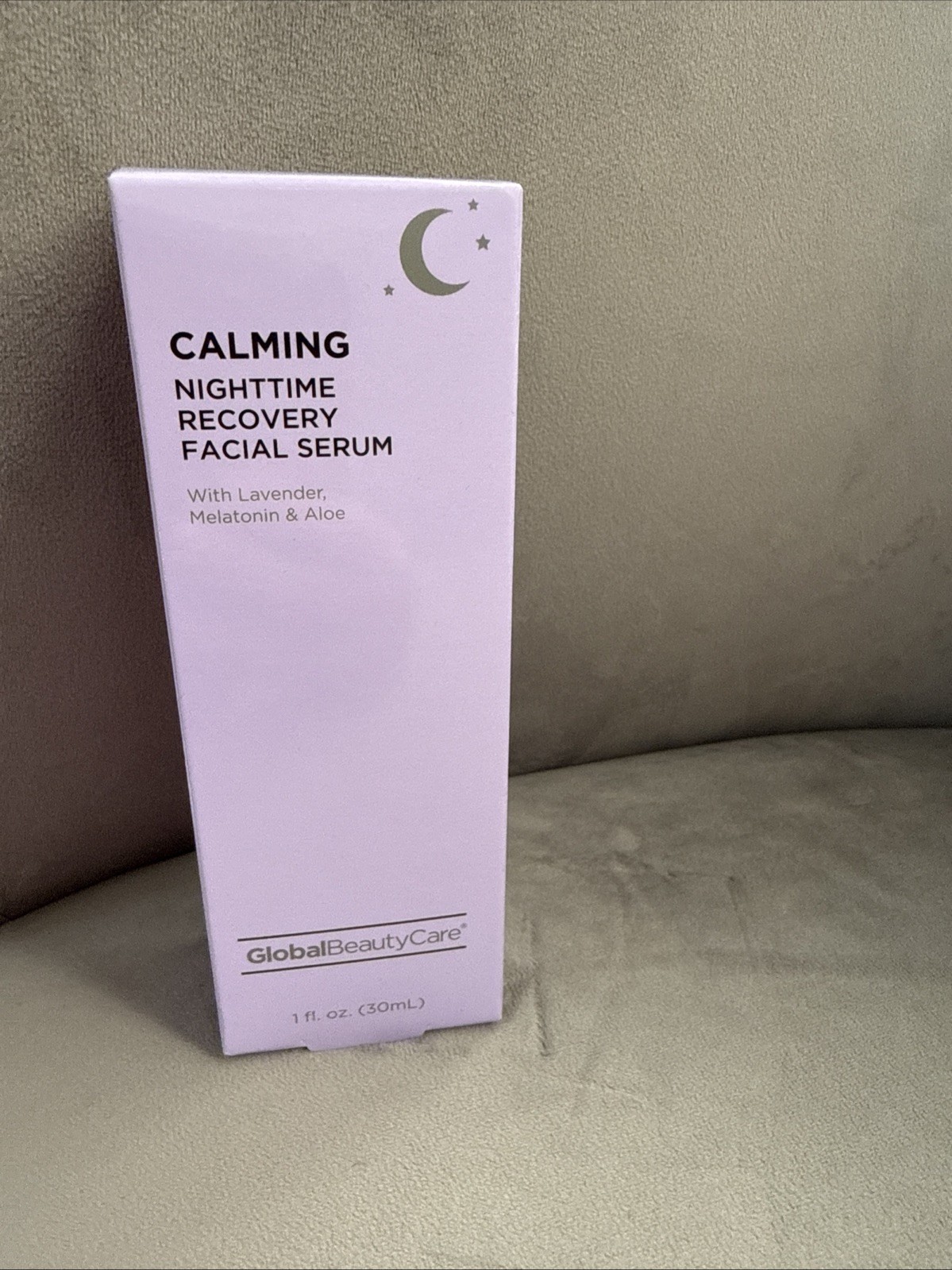 Global Beauty Care 4 Piece Calming Nighttime Recovery Serum Cleanser Eye Skin