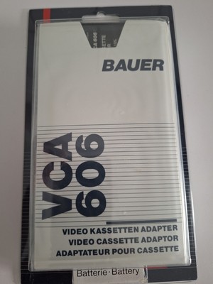 Bauer Bosch VCA 606 VIDEO KASSETTEN ADAPTER VHS-C auf VHS