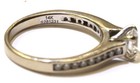 GIA 14k White gold .97ct SI1 D diamond round Engagement ring 3.8g Gabriel & Co — photo 5