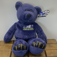 Vintage 16 LEAF Chargers Treasures Plush Bear