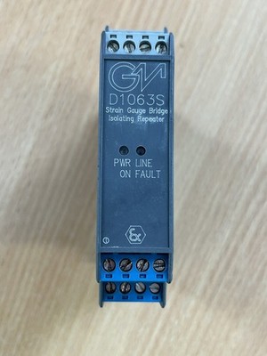Gebrauchter GM International D1064S Dehnungsmessstreifen Brücke Trennwandler 20 auf 30 V DC