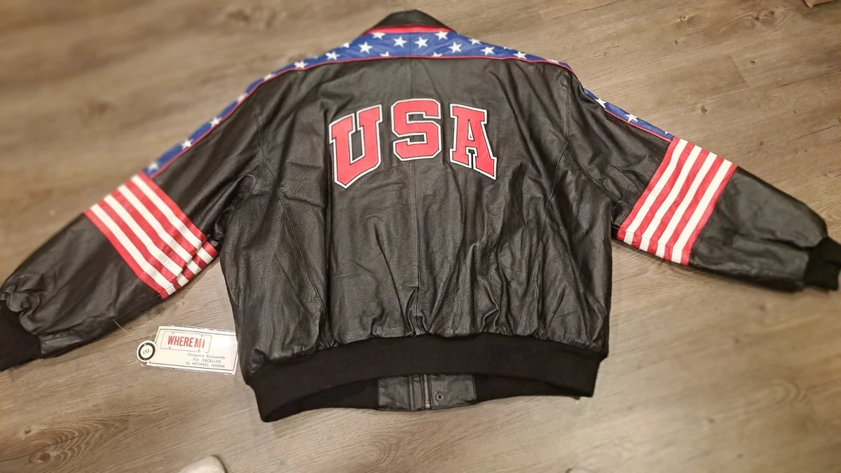 Michael Hoban Usa Leather Jacket for sale | eBay