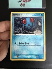Tentacool 66/92 Reverse Holo Stamped EX Legend Maker Vintage ✨MP Crease See Pics on eBay
