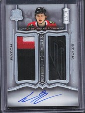 2024-25 UD The Cup Connor Bedard Materialisticks Patch Auto /15 