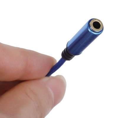 Audio Aux Y Splitter Kabel zum Anschluss von zwei Kopfhörern an ein Gerät