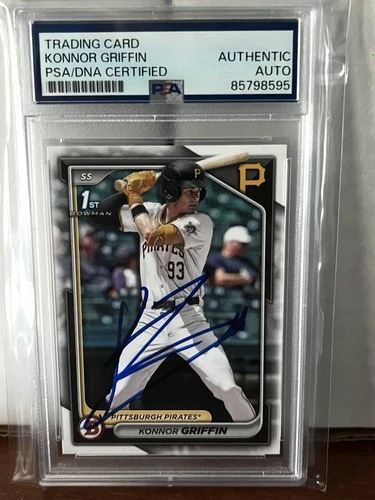 2024 Bowman Draft Konnor Griffin 1st Bowman IP On-Card Auto PSA/DNA Authentic
