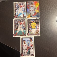 Marcelo Mayer RC  Lot of 5 Different 2025 Topps Cards.  Boston Red Sox 🔥