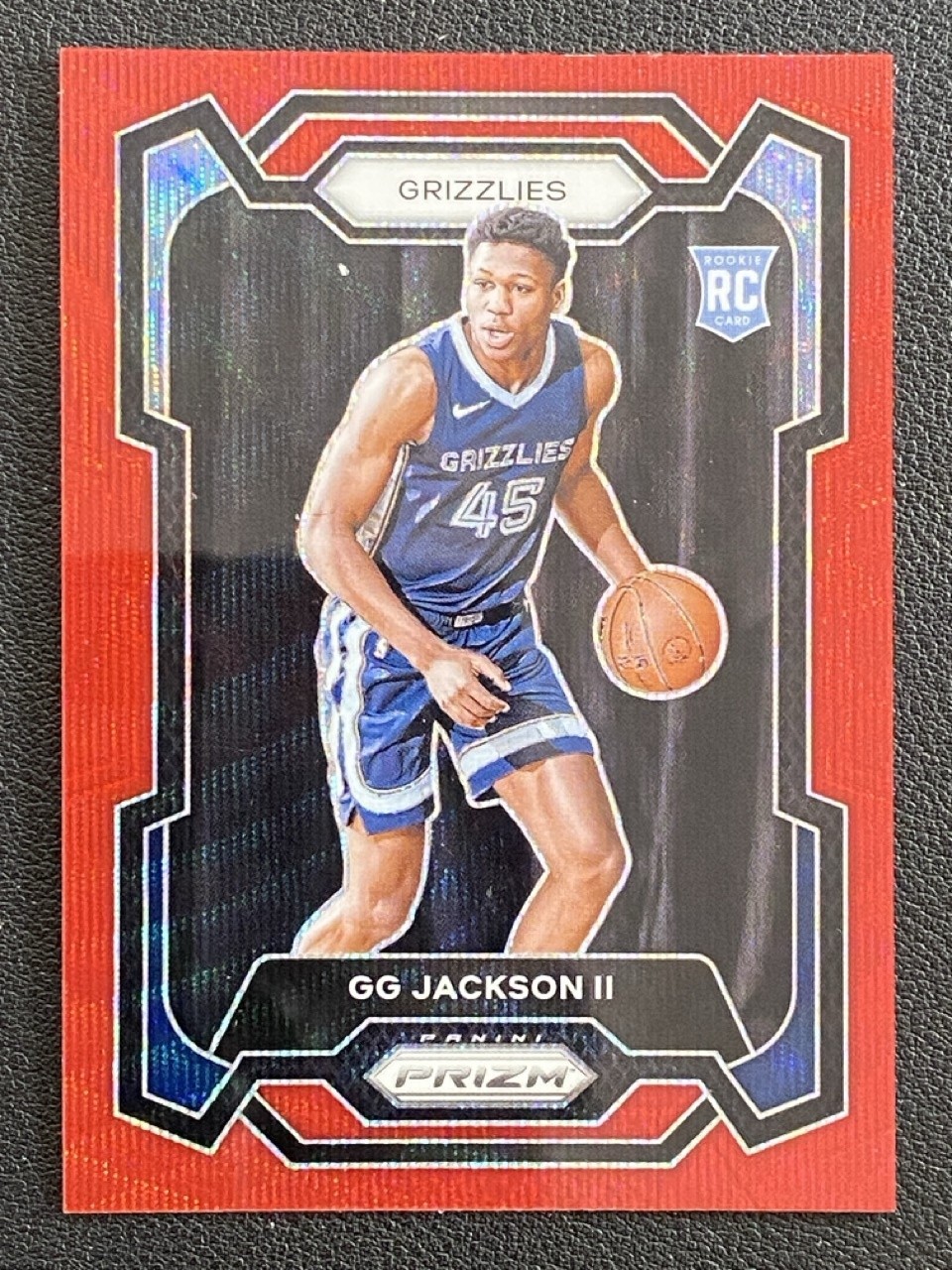 Gg Jackson II 2023-24 Panini Prizm Red Wave Base RC #179