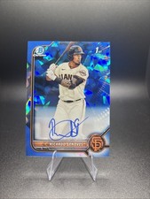 2022 Bowman Sapphire Edition - Chrome Prospects Autograph Ricardo Genoves...