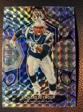 2024 Panini Mosaic - Richard Seymour #245 No Huddle Silver Mosaic Prizm