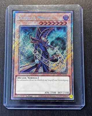 Yu-Gi-Oh! Dunkler Magier RA04 Platinum Secret Rare Near Mint 1st