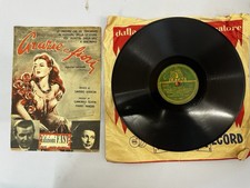 DISCO E SPARTITO GRAZIE DEI FIORI NILLA PIZZI 1951 OLD VINTAGE