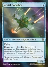 Lámina aérea Doombot Marvel Super Heroes #43 Magic TCG