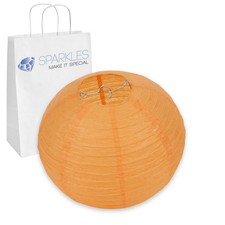 10 pcs 6" inch Chinese Paper Lantern - Orange - Wedding Party Event gq
