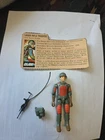 VINTAGE GI JOE ARAH FLASH STRAIGHT ARM 1982 COMPLETE WITH CARD HASBRO