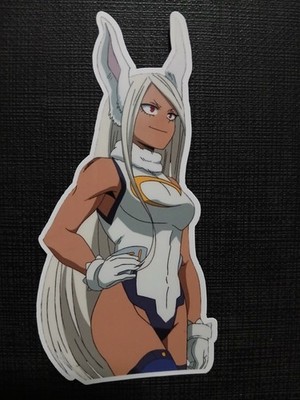 Mirko Rumi Usagiyama My Hero Academia Glossy Sticker Anime Waterproof!