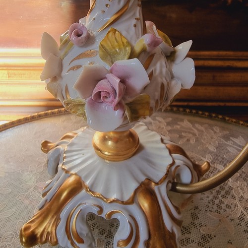 Vintage Porcelain Table Lamp - Picture 5 of 15