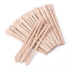 400 Pcs Wax Applicator Sticks Wood Craft Wax Spatulas for Hair Removal Face Leg