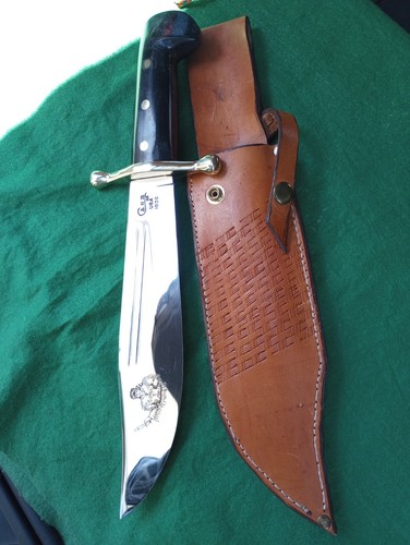 VTG CASE XX 1836 BOWIE KNIFE CLASSIC CASE BOWIE w/SHEATH Daniel Boone unused