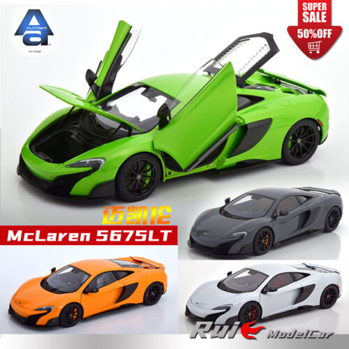 Autoart 1:18 McLaren 675LT modelo de coche de simulación abierto completo ¡precio especial! - Imagen 1 de 15