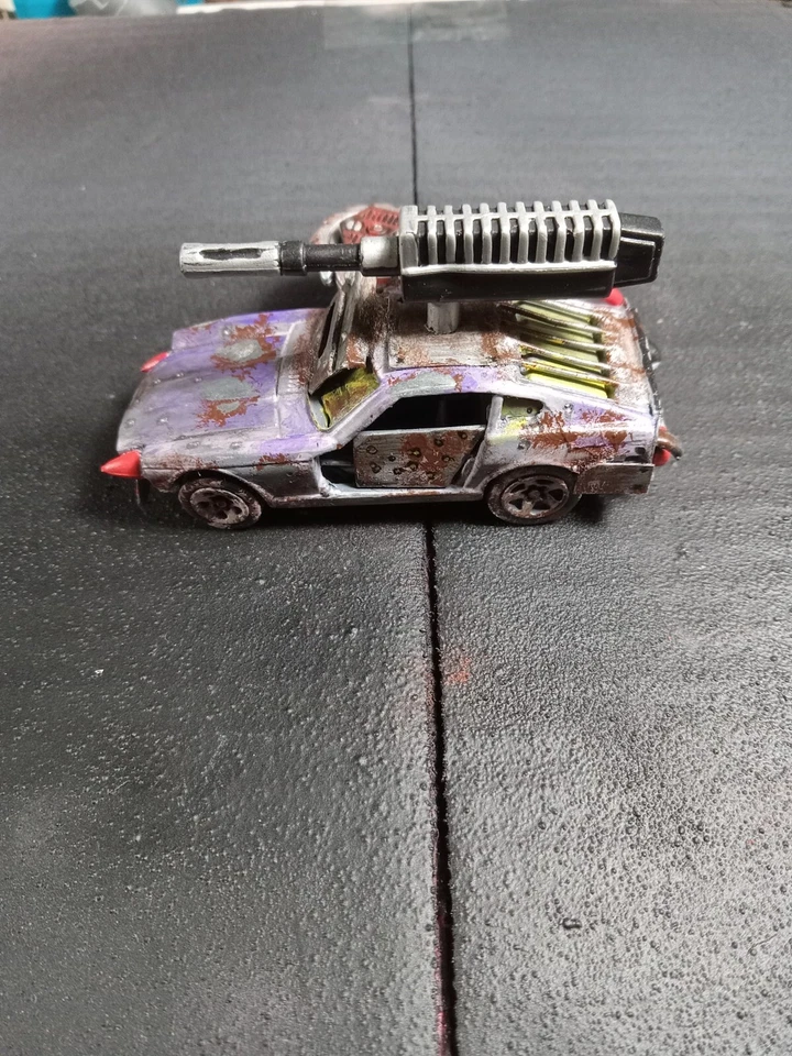 Gaslands "My Fairlady" Custom Zylmex Diecast 1/64 Mad Max Fury Twisted Metal Foto 2 de 4