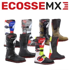 FORMA BOULDER TRIALS UK TRAIL BOOTS - ALL SIZES BLACK/BROWN/RED-WHITE-BLACK